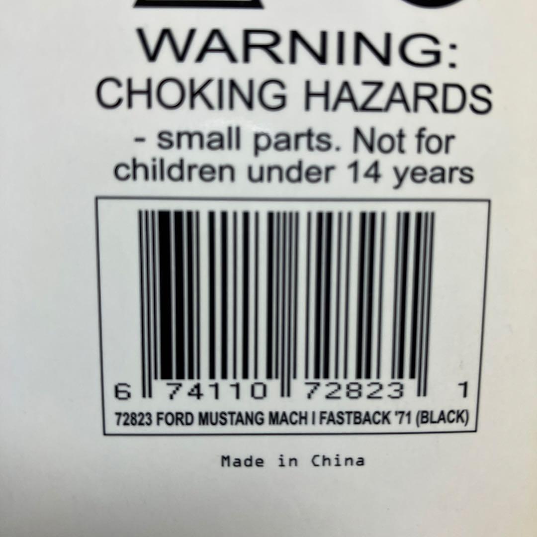 オートアート1/18 FORD MUSTANG MACH I BLACK