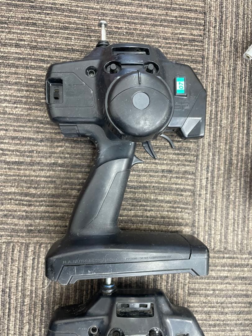 タミヤラジコン エンジン２台ジャンク品　プロポあり