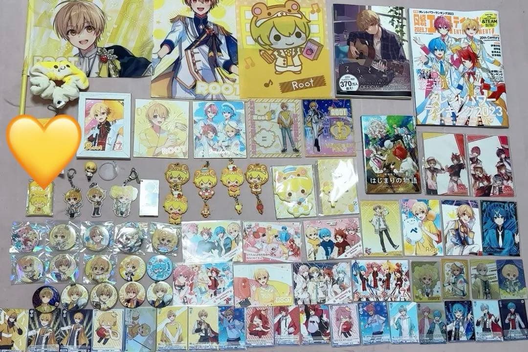 アニメキャラクター トレーディングカード・グッズセット