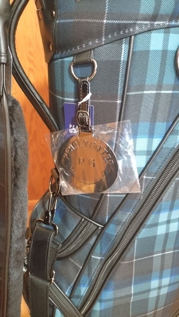 パーリーゲイツ キャディバッグ タータンチェック ブラックウォッチチェック
