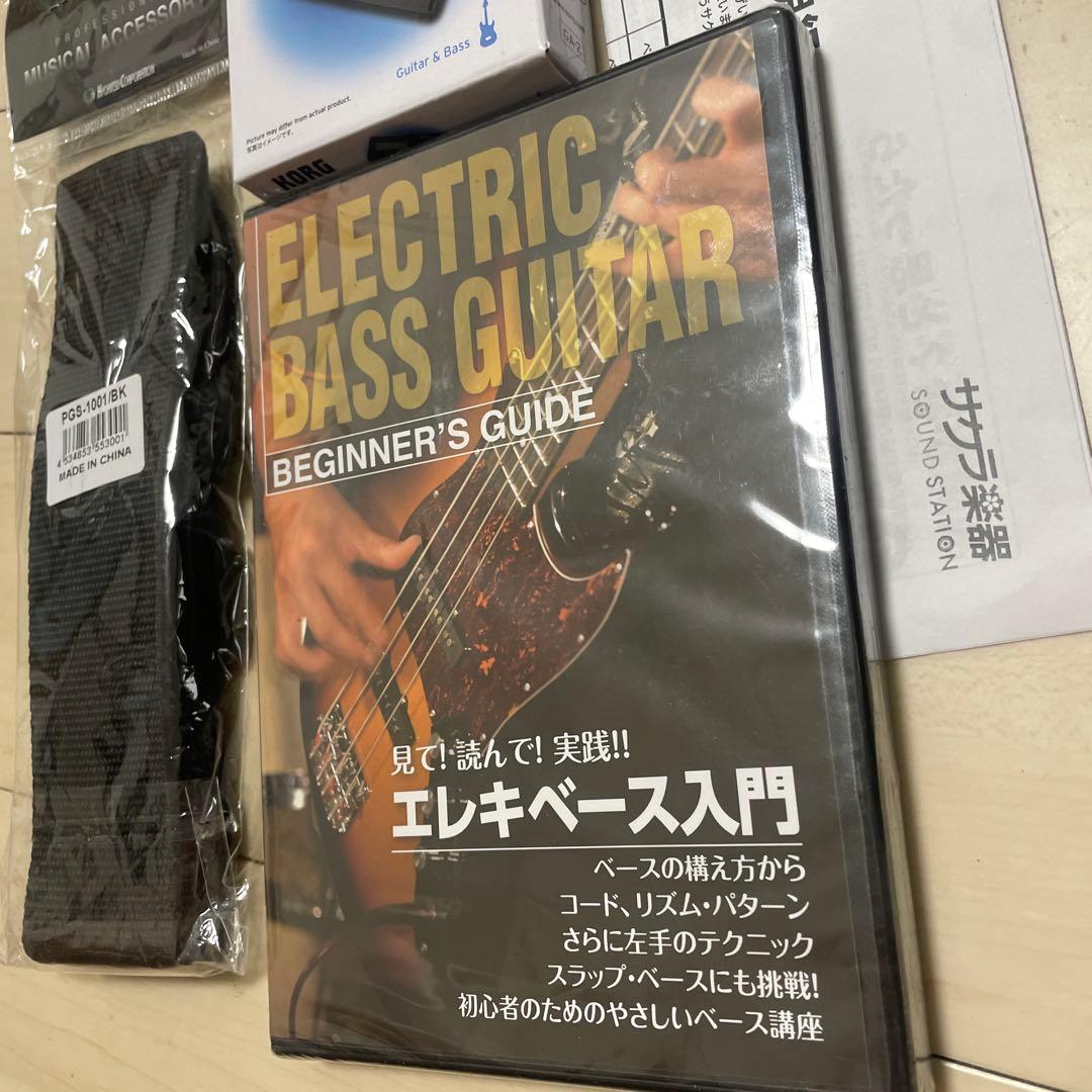 SELDER サンバースト 4弦エレキベース