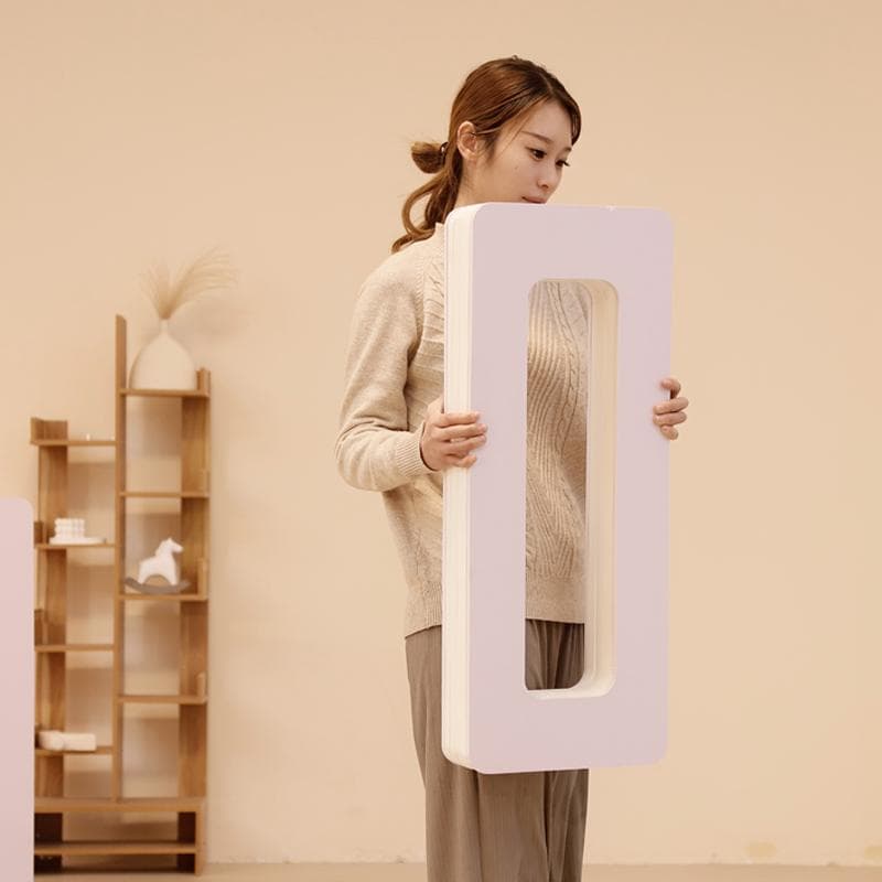 ディスプレイラック 中空展示台 陳列台 折りたたみ長さ2-3ｍ高さ98㎝幅31㎝