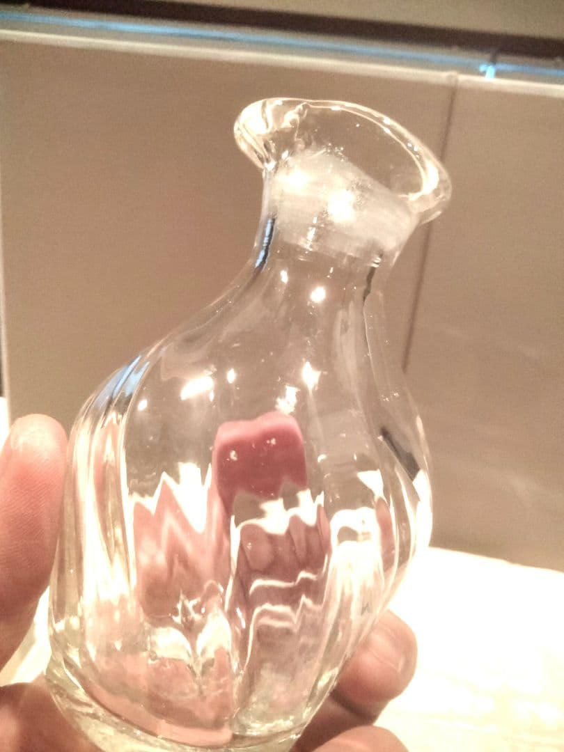 倉敷ガラス　名工　小谷真三　 ドレッシング瓶