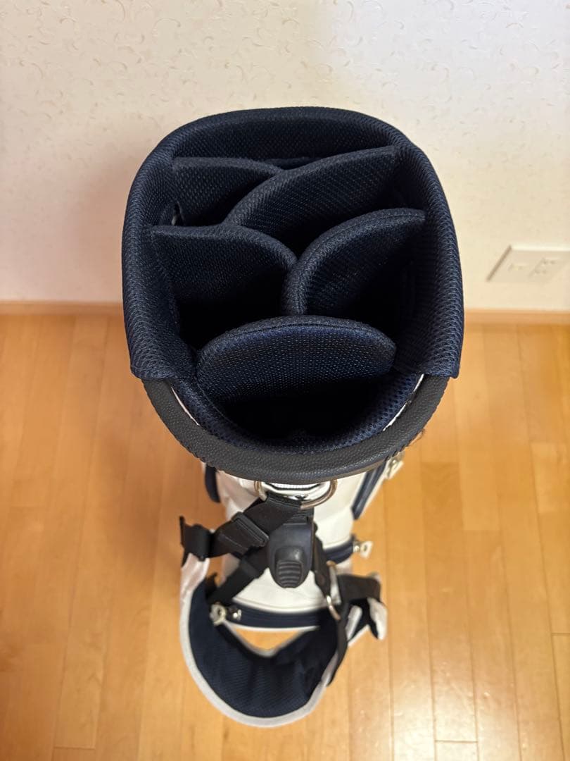 パーリーゲイツ　PEARLY GATES キャディーバック　ホワイト　希少