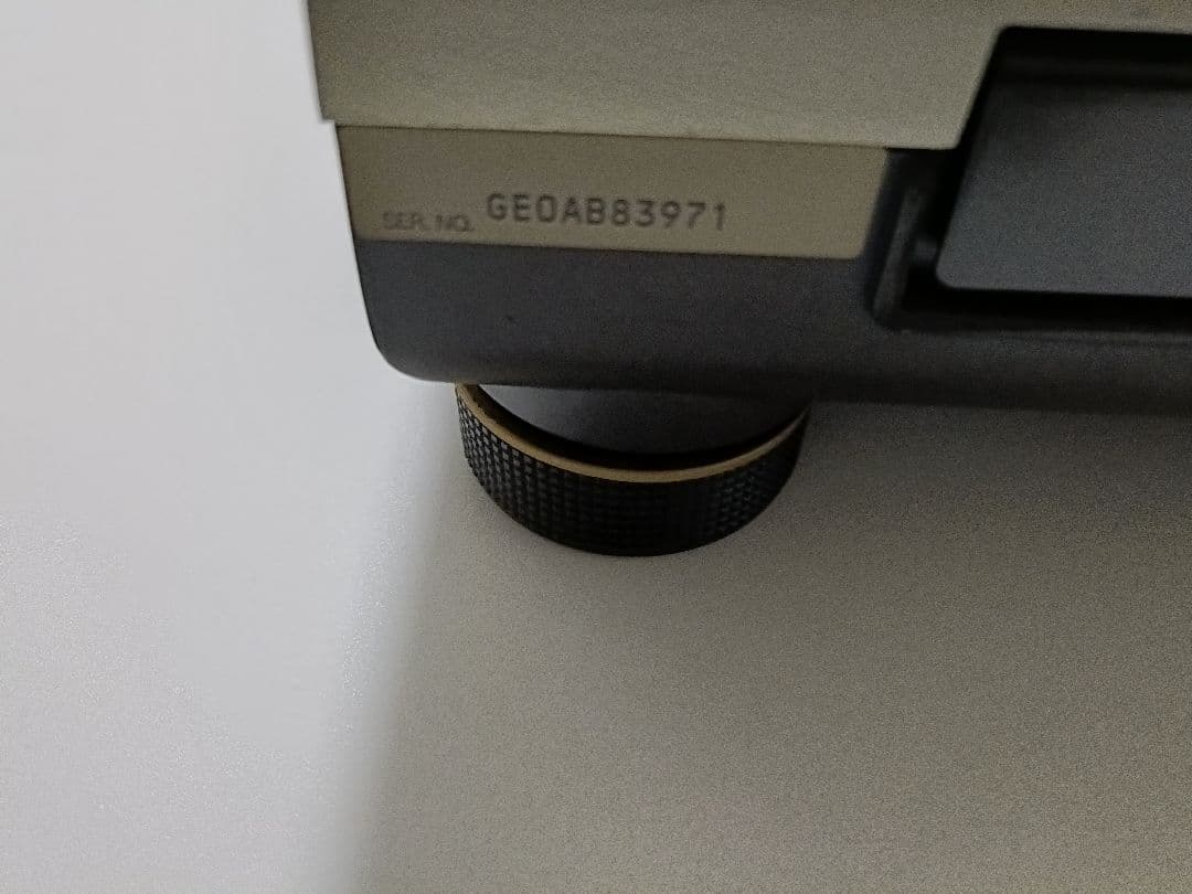 Technics SL-1200MK3D ダストカバー カートリッジ付き