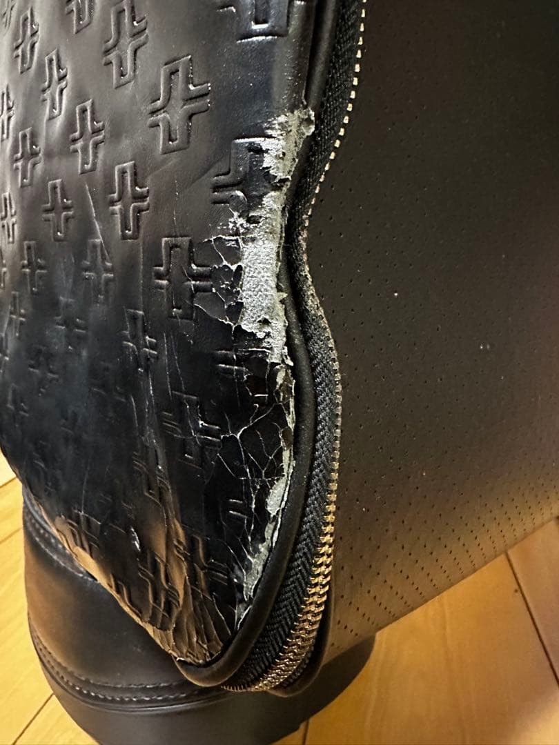 J.LINDEBERG ブラックゴルフバッグ