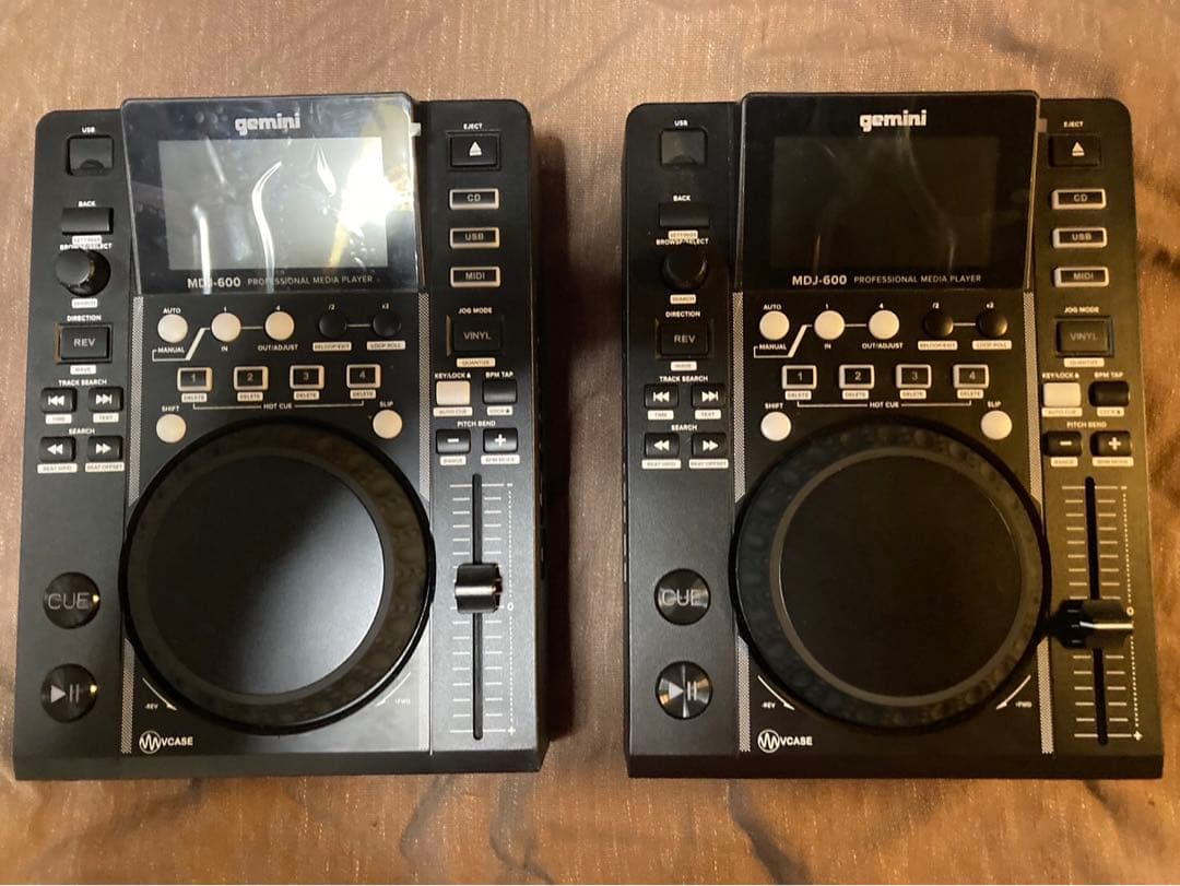 gemini MDJ-600 DJプレーヤー 2台セット
