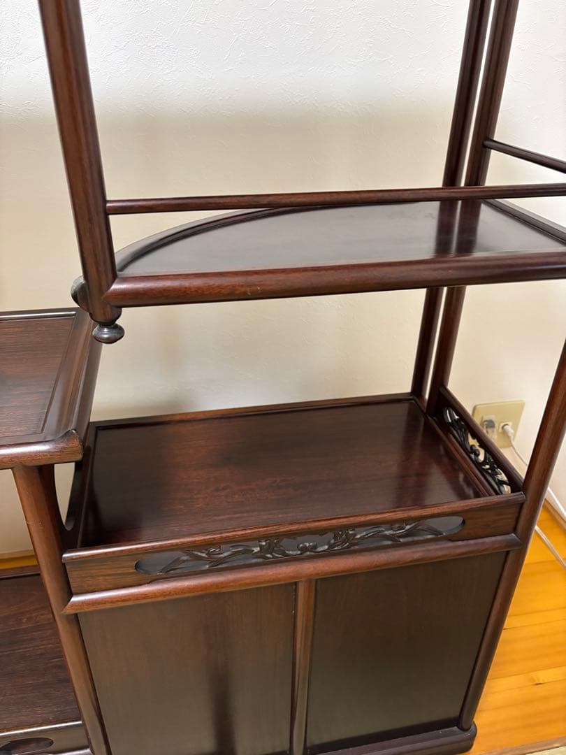 和風　箪笥　オープンシェルフ　アンティーク