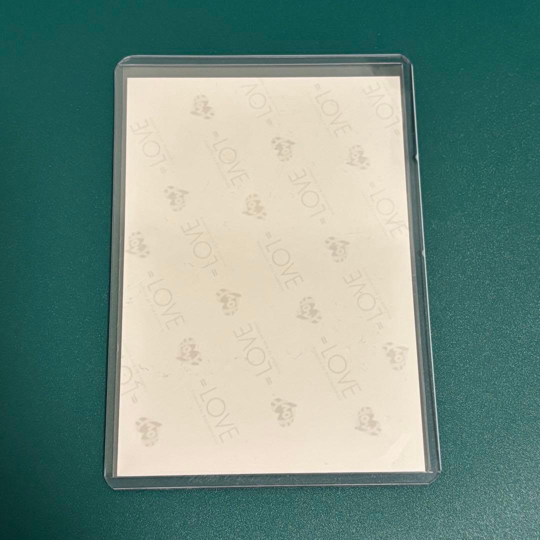 ＝LOVE イコラブ 野口衣織 ラブソングに襲われる 直筆 サイン 生写真 ヒキ