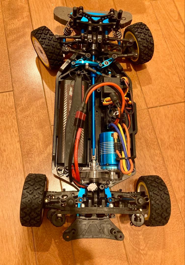 TT02 type-S足/未舗装OK高ストローク仕様 スリッパー装備インプレッサ