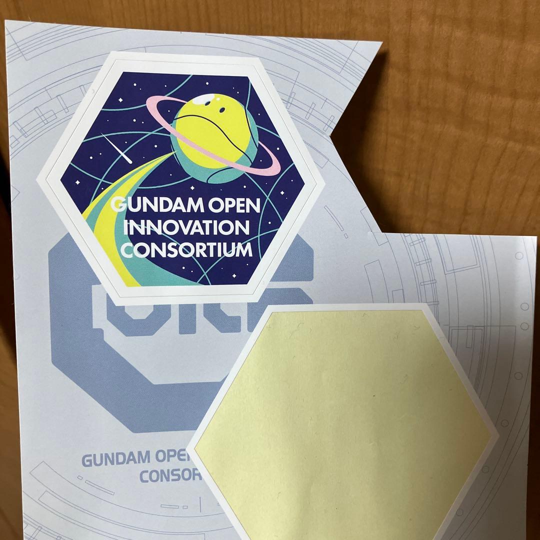 \"閃光のハサウェイ\"A3箔押しポスター2枚　公開1周目カード　EXPOシール