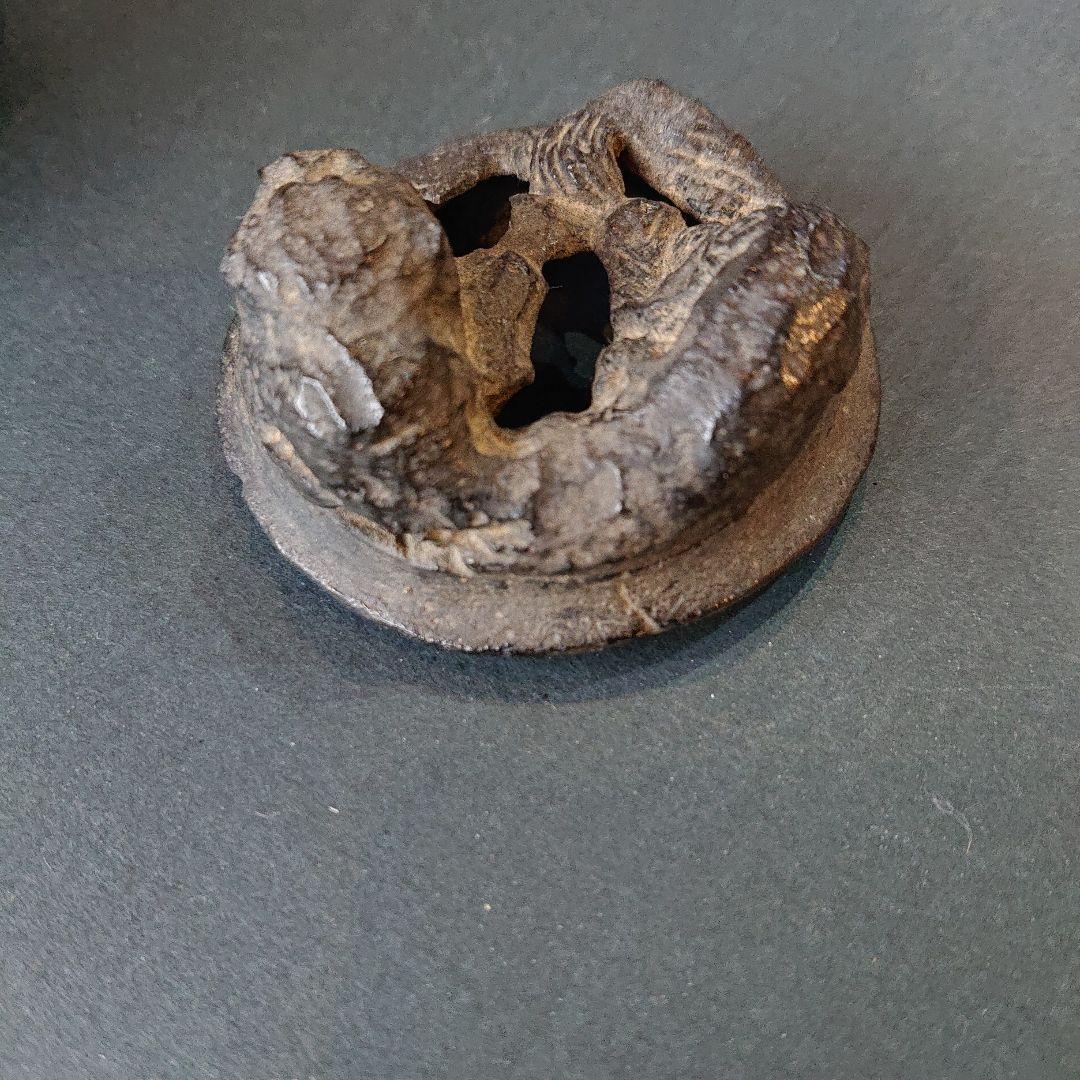 骨董 工芸品 香炉 唐獅子