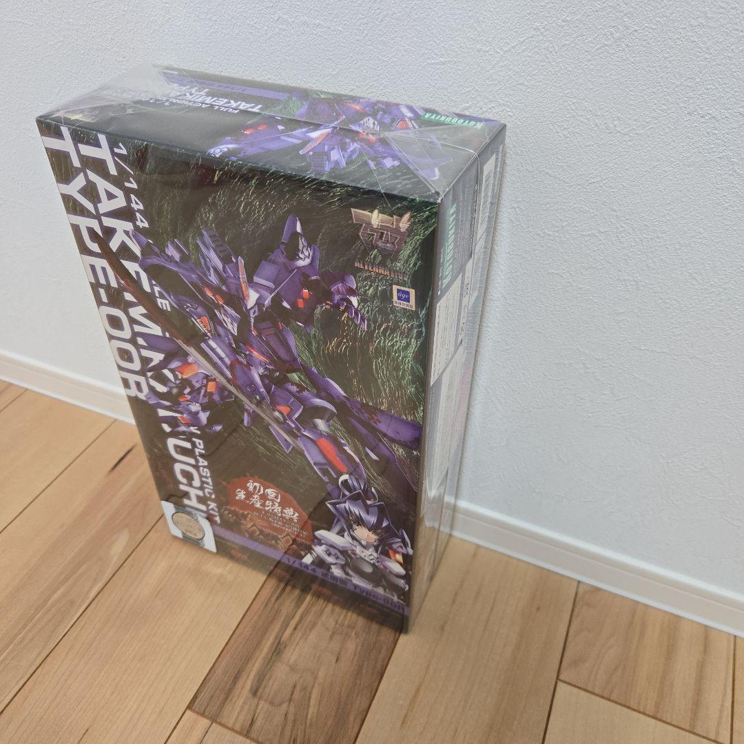 初回生産　1/144 武御雷TYPE-00R プラスチックキット 初回特典付き