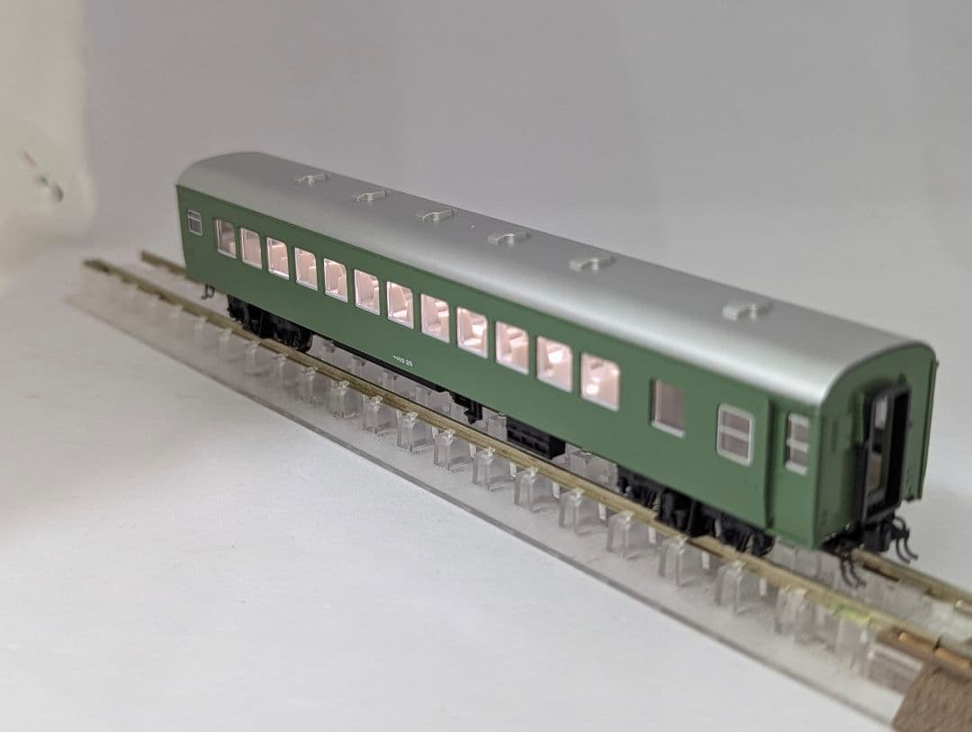 KATO　特急 はと 青大将編成　７両　全車室内灯　Nゲージ