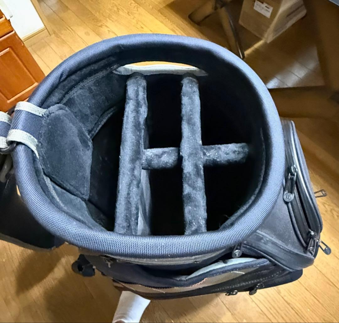 ノ*ガ様 ブリーフィング BRIEFING キャディバッグ CR-3 03　ネイ