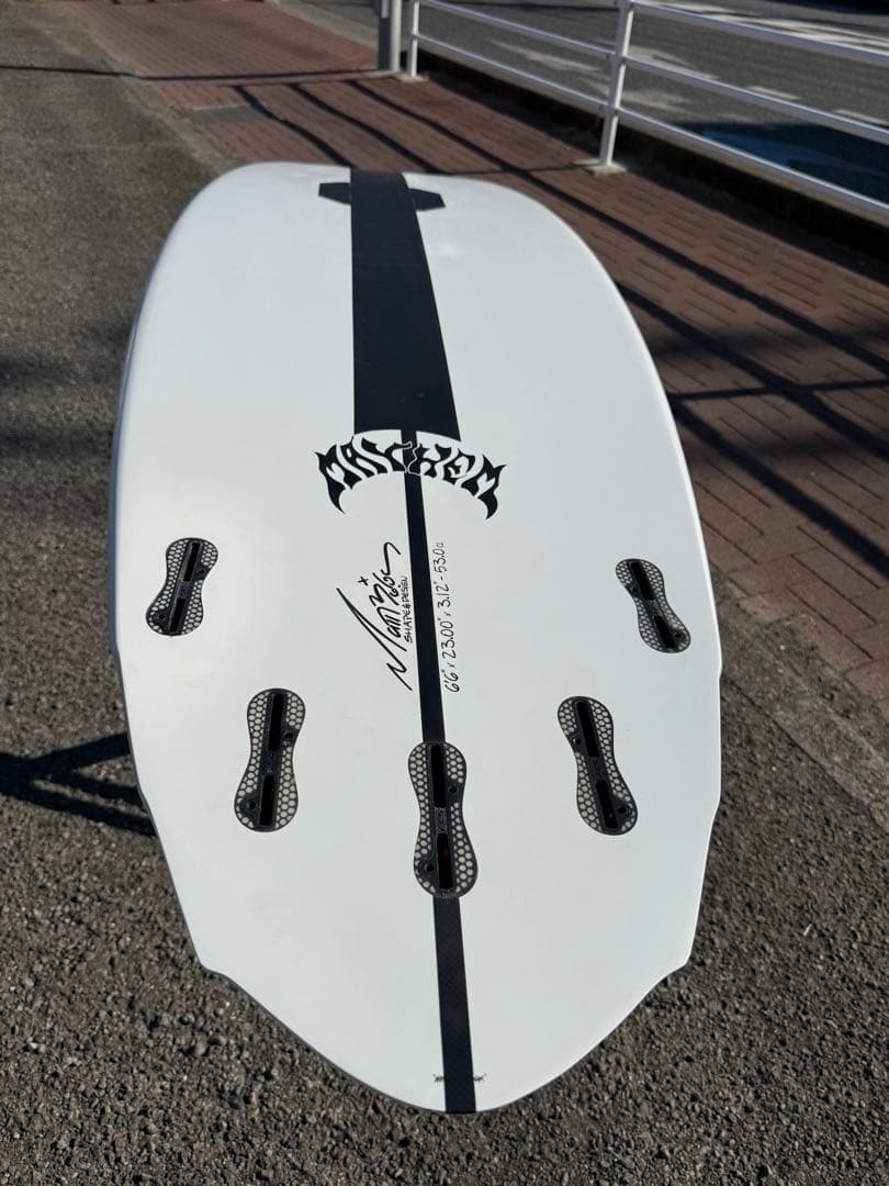 プラセボサーフボードRE-LOADED（リローデッド）53L 6'6\"