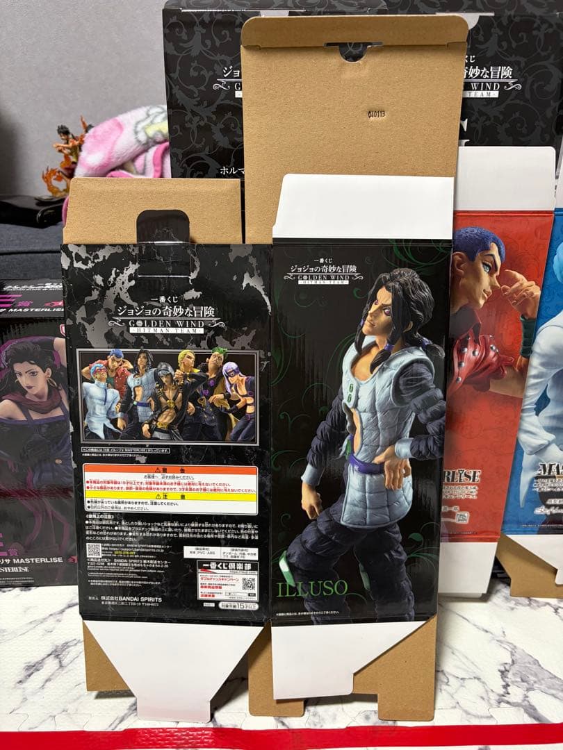 一番くじ ジョジョの奇妙な冒険 GOLDEN WIND HITMAN TEAM