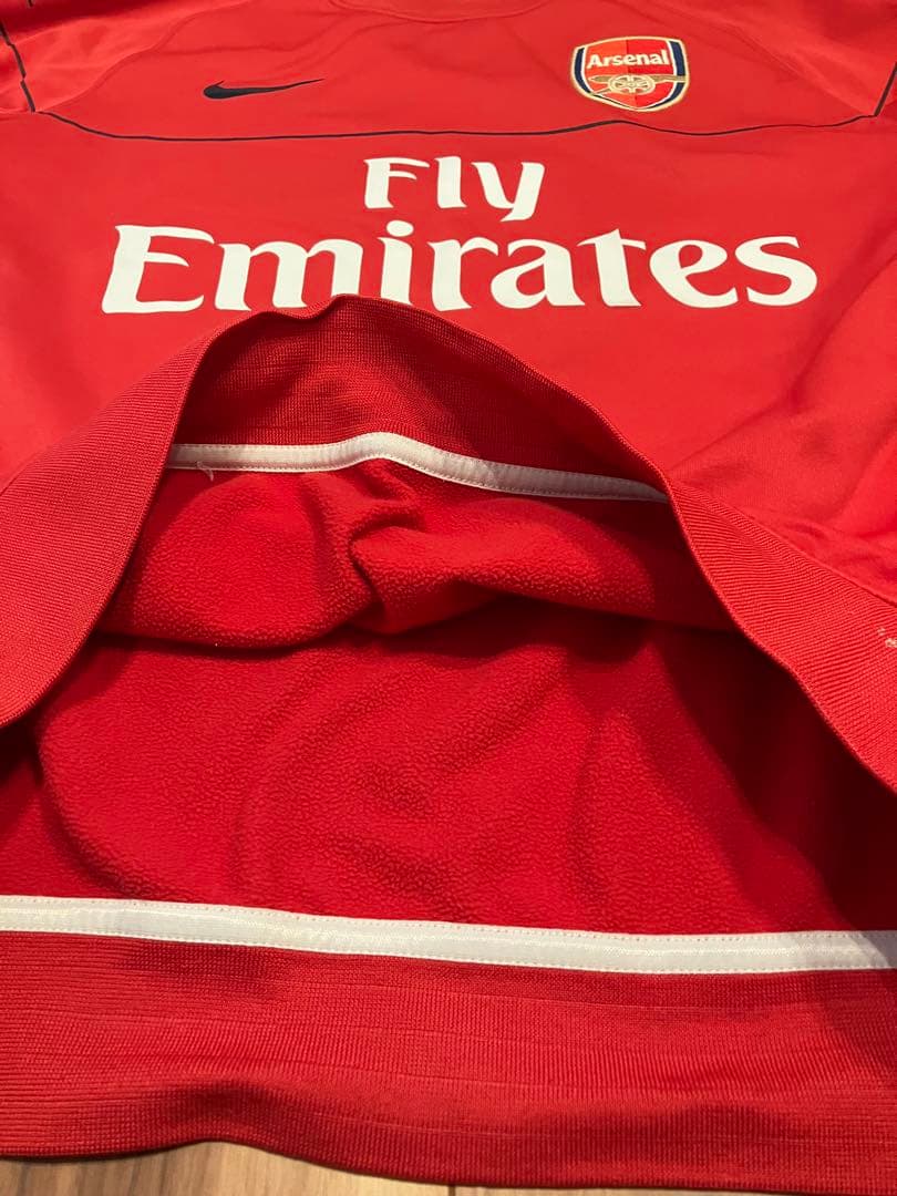 アーセナルFC Nike スウェット 赤 古着　ナイキ　プレミアリーグ