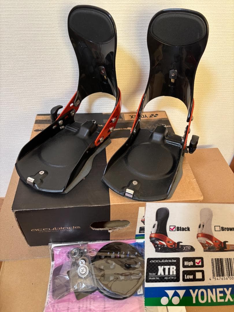 両方新品！REXIS AB 27.5 ブーツ&XTR アキュブレードYONEX