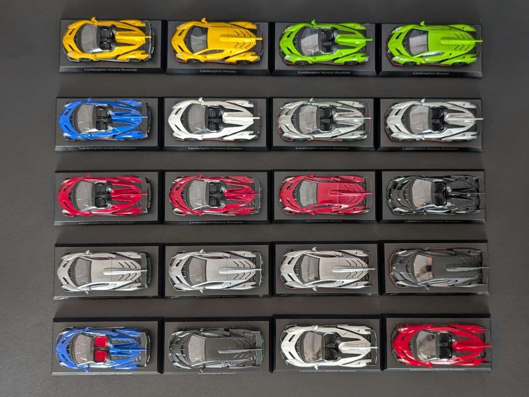 kyosho 1/64 Lamborghin Veneno 20台セット