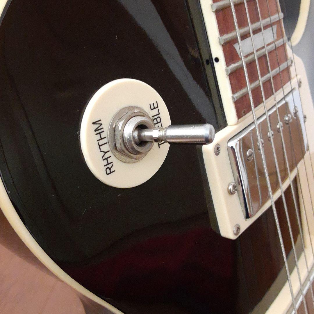 美品　Maison ブラック エレキギター レスポールタイプ