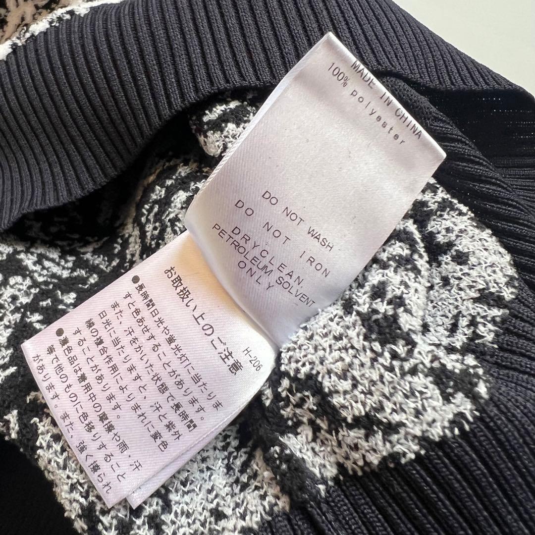 Pearlygates パーリーゲイツ　花柄　セットアップ　ゴルフ　ブラック　黒