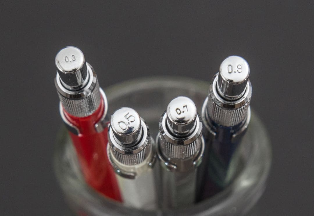 【旧型】コヒノール 製図用シャーペン RAPIDOMATIC 4本セット