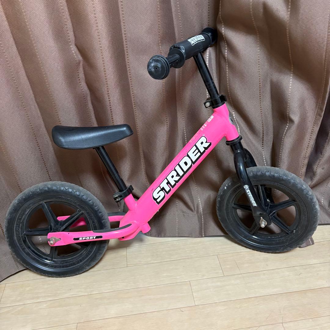 STRIDER スポーツタイプ　バランスバイク 12インチ ピンク　ストライダー