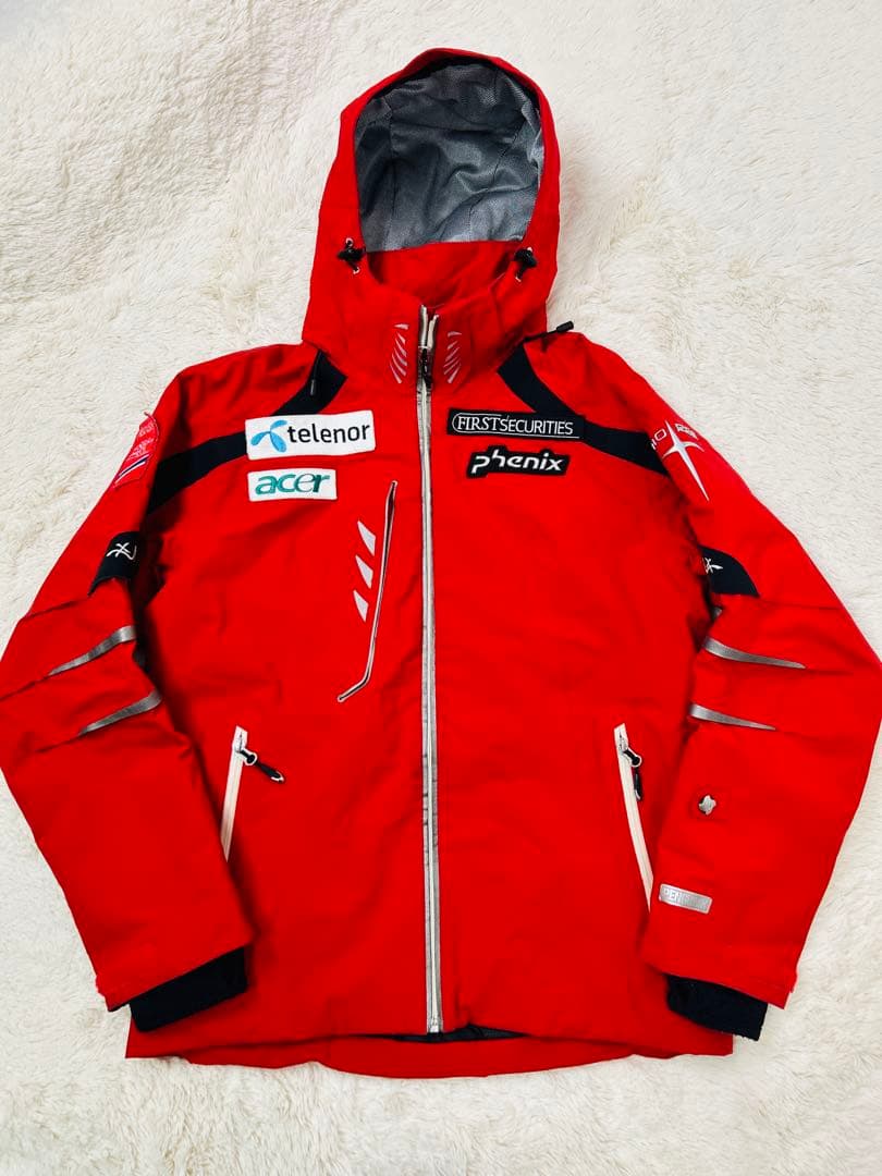 PHENIX フェニックス スキーウェア セット　ノルウェー　M　赤　norge