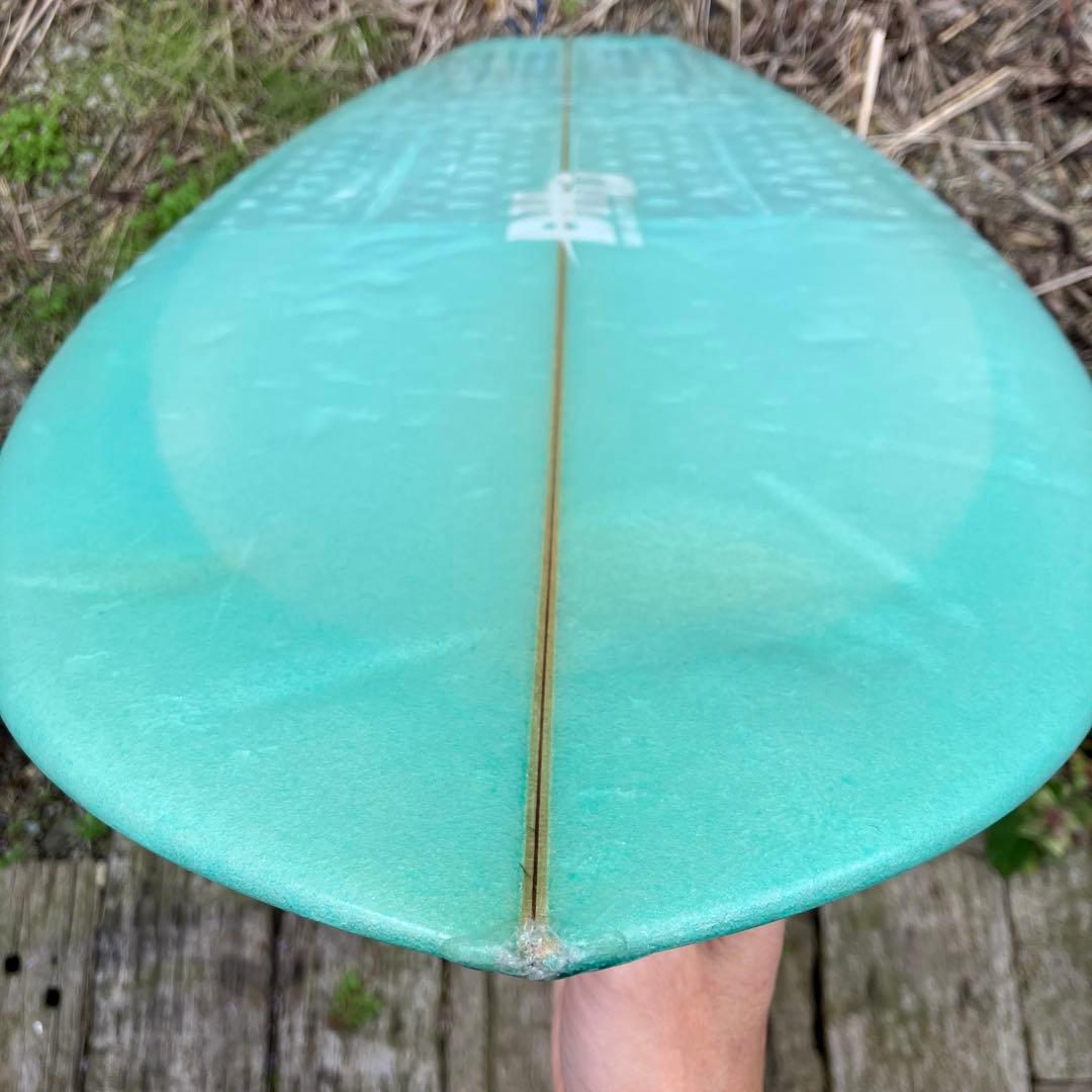 DHD mini twin2 5’9”ミントグリーン ショートボード