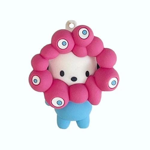 【全7種コンプ】サンリオミャクミャク なりきり立体マスコット カラーキーホルダー