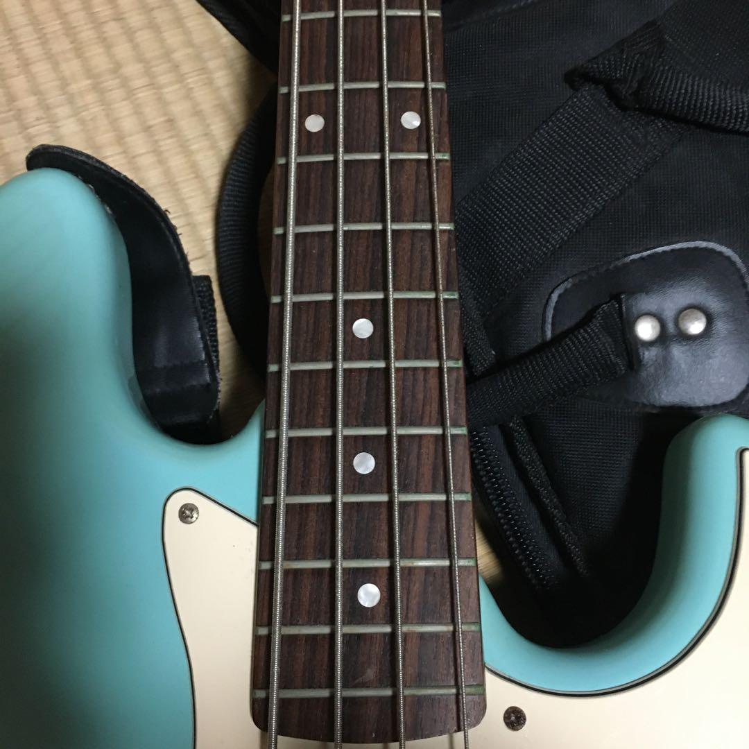Squier Jazz Bass 　レアカラー　バッグ付き　スクワイヤー　ベース