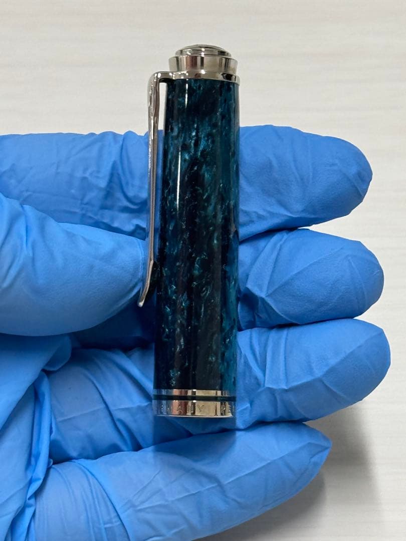 【超希少品】ペリカン　スーベレーン　M８０５　F　オーシャンスワール