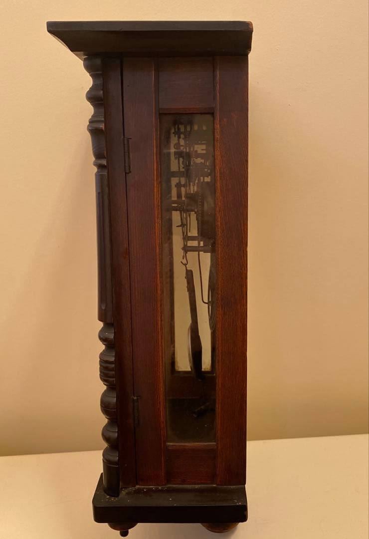 アンティーク　振り子時計　柱時計　ジャンク品