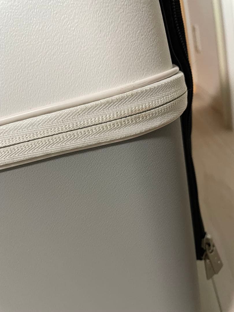 【petico】ペットキャリーケース ホワイトグレー