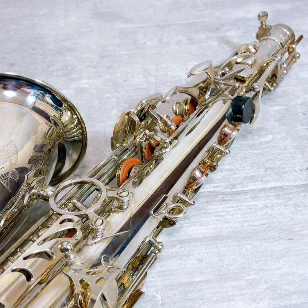 Heinrich アルトサックス シルバー 管楽器 ケース付属 彫刻