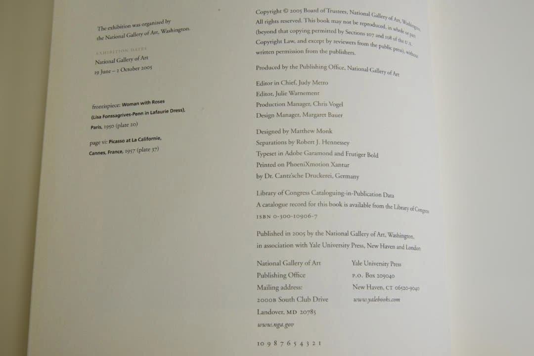 【Irving Penn: Platinum Prints】未読・美本