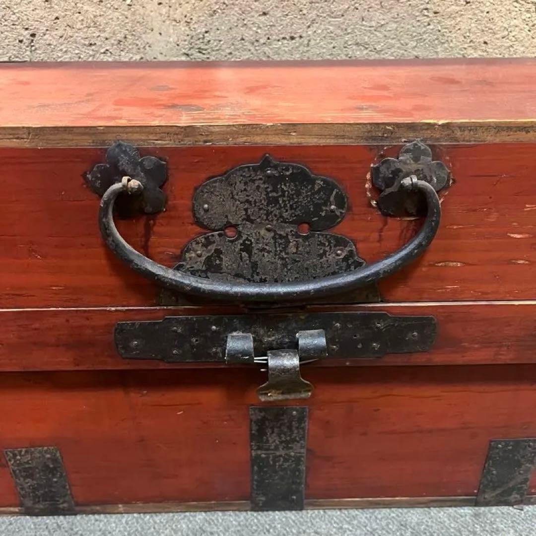 古道具　アンティーク　道具入れ／箪笥　刀　昭和　レトロ　民藝