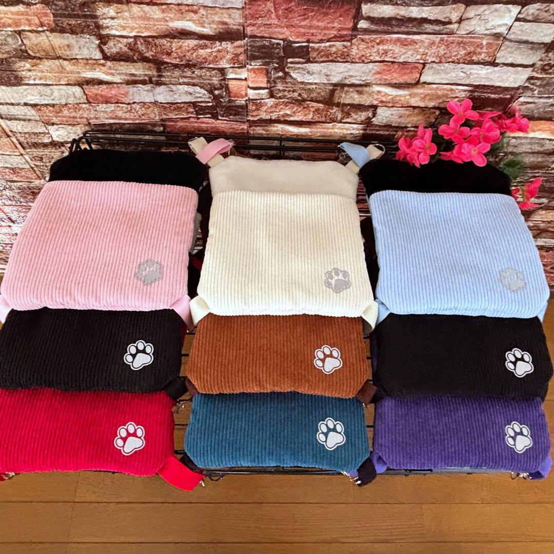 【758】小動物用シングルハンモック・お布団付き【20×25】