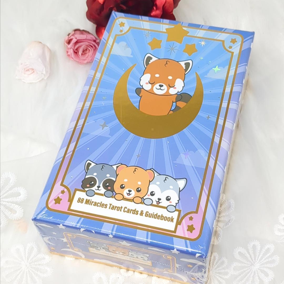 【正規品タロットカード】オーロラエッジ✨ゆる可愛い✨レッサーパンダ＆フレンド