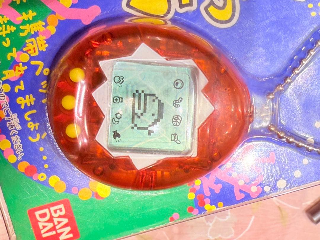 【動作確認済】海で発見！！たまごっち 透明(こはく)