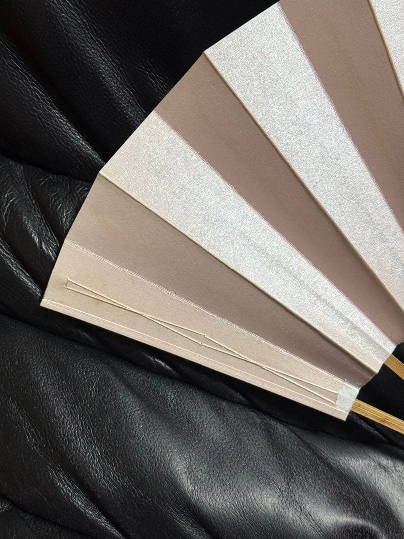 扇子　32.5cm 宮脇賣扇庵　金　月秋草花　飾り扇　飾舞扇　舞扇子　舞踊　着物