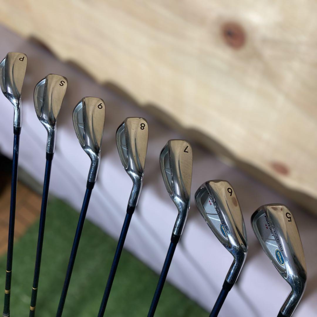 Wilson PROSTAFF VX アイアンセット 7本 5-9 P S