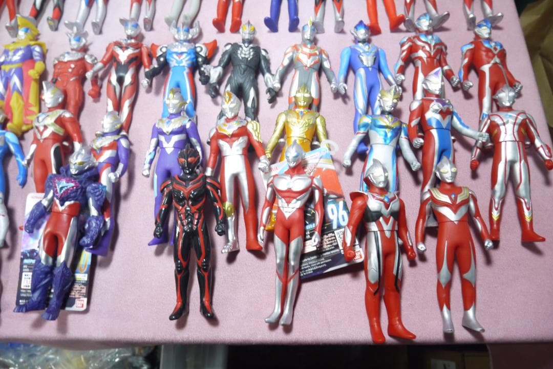 ウルトラヒーローシリーズ500　ウルトラマン　ソフビ　114体