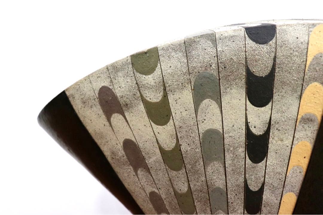 GMHO147A○市野哲次 作家物 花瓶 花器 花入 フラワーベース 壺 陶