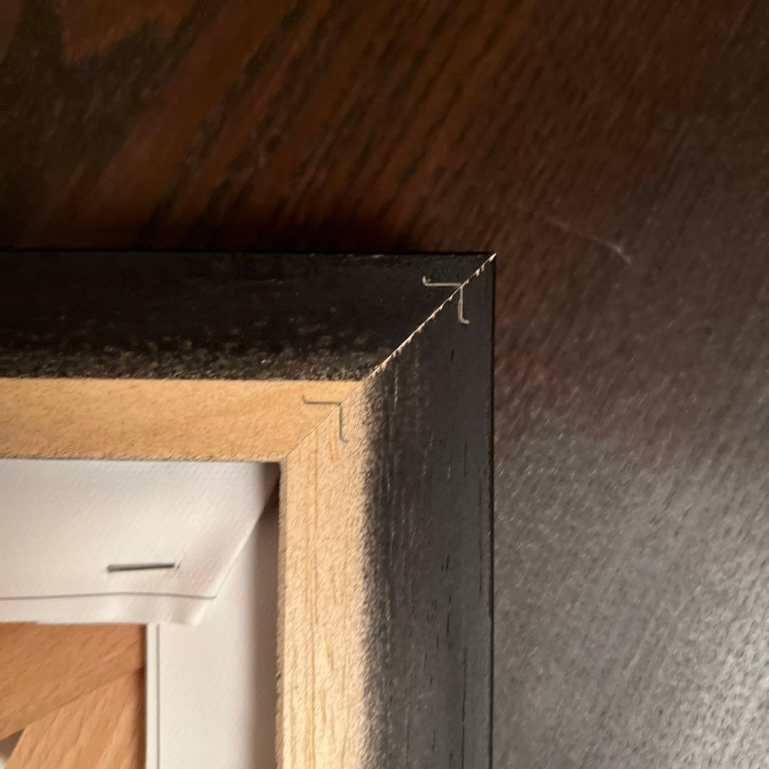 ゴッホピカチュウ　キャンバスアート　ジクレープリント　箱付