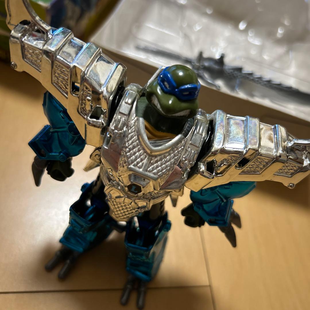 【即購入ok!!】ニンジャタートルズ　メタルタートルズ フィギュア　レオナルド