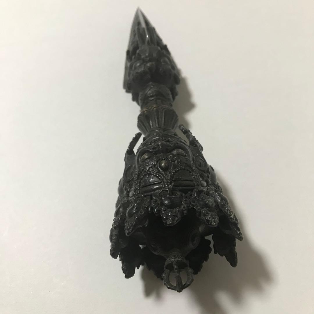 チベット　密教　法具　プルパ