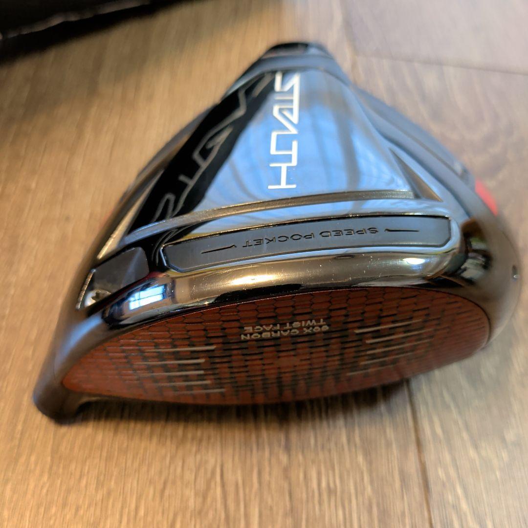 TaylorMade Stealth ドライバー 10.5 ヘッドのみ カバー付