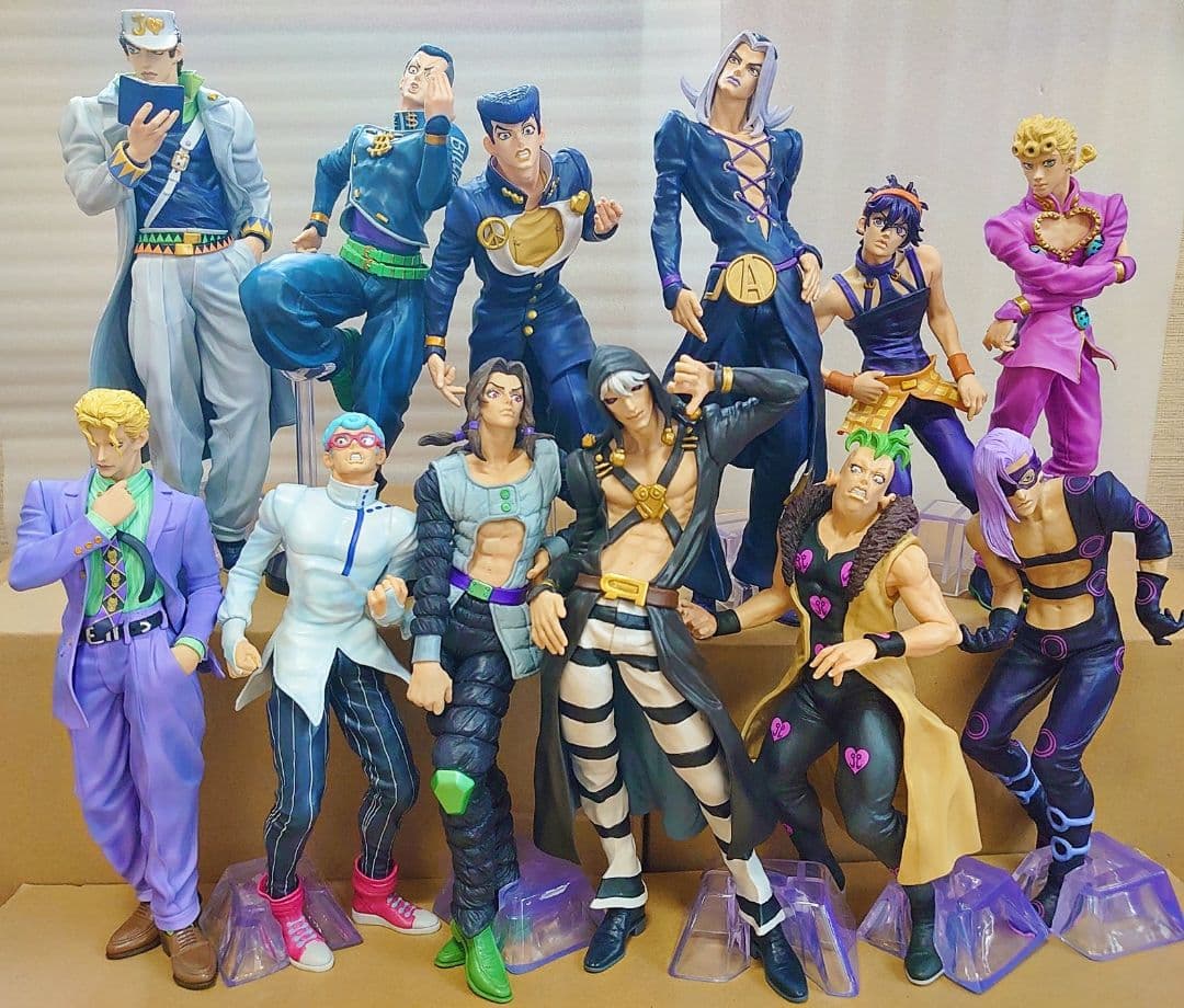 一番くじ ジョジョの奇妙な冒険 フィギュア 12体 プライズ2体 まとめ売り